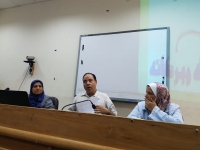 كلية التمريض تنظم ورشة عمل توعوية عن اليات المتابعة وتحسين نسب الانجاز خطة الكلية الاستراتيجية